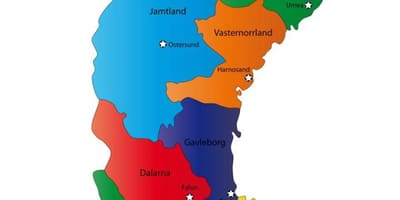 地图瑞典县