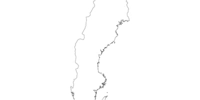 瑞典矢量地图